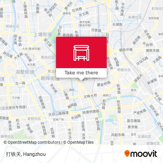 打铁关 map