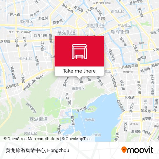 黄龙旅游集散中心 map