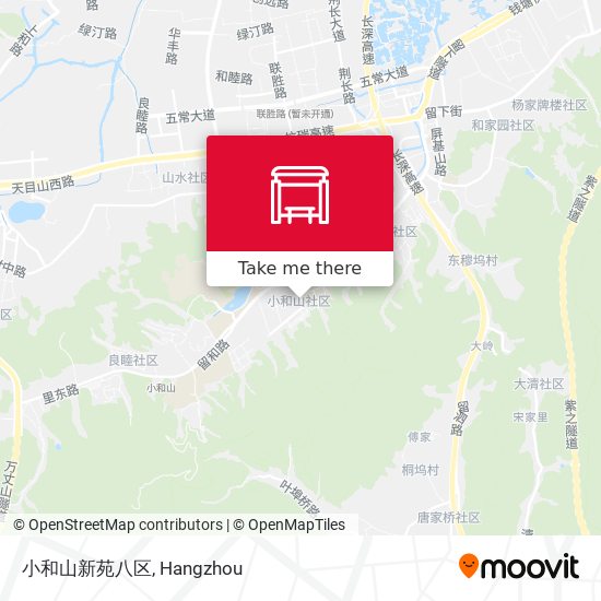 小和山新苑八区 map