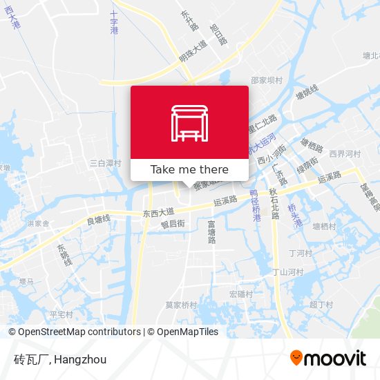 砖瓦厂 map