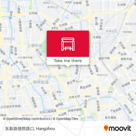 东新路德胜路口 map