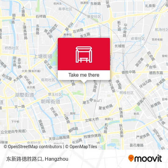 东新路德胜路口 map