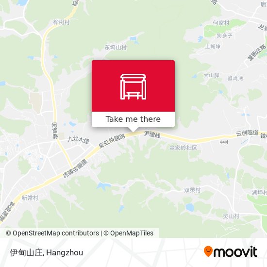 伊甸山庄 map