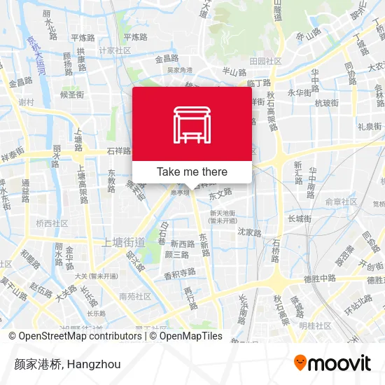 颜家港桥 map
