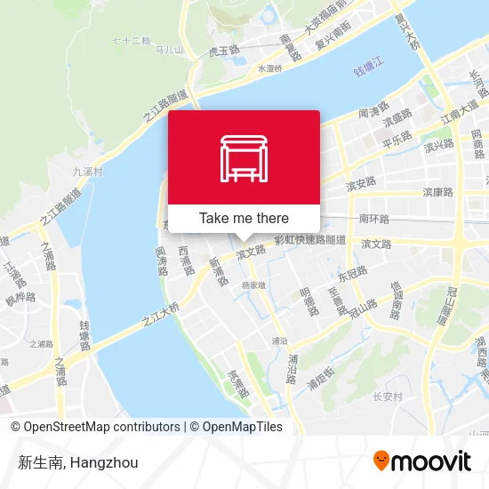 新生南 map