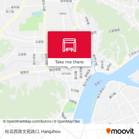桂花西路文苑路口 map