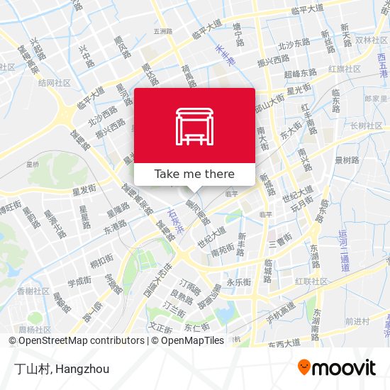丁山村 map