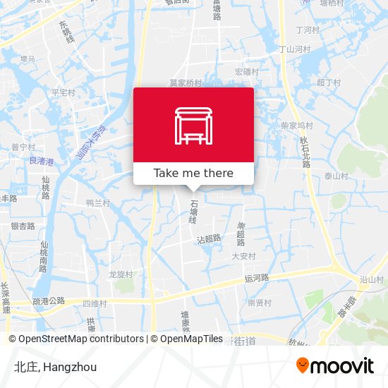 北庄 map