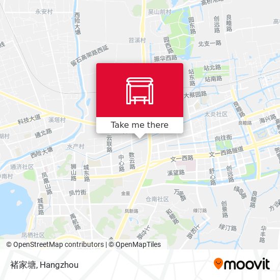 褚家塘 map