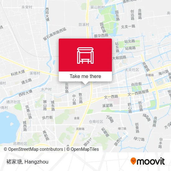 褚家塘 map