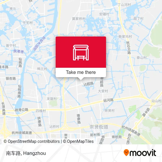 南车路 map