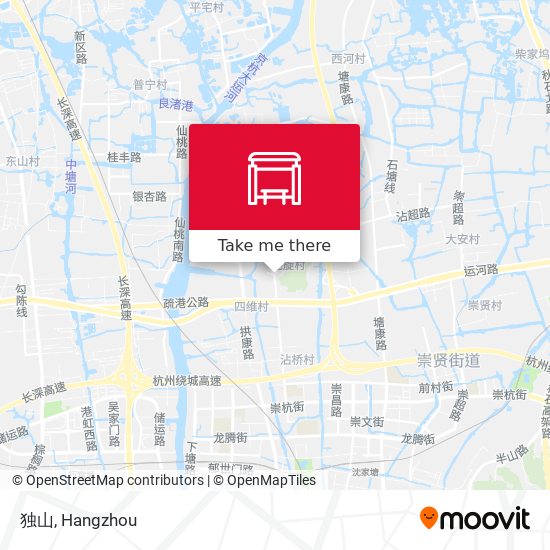 独山 map