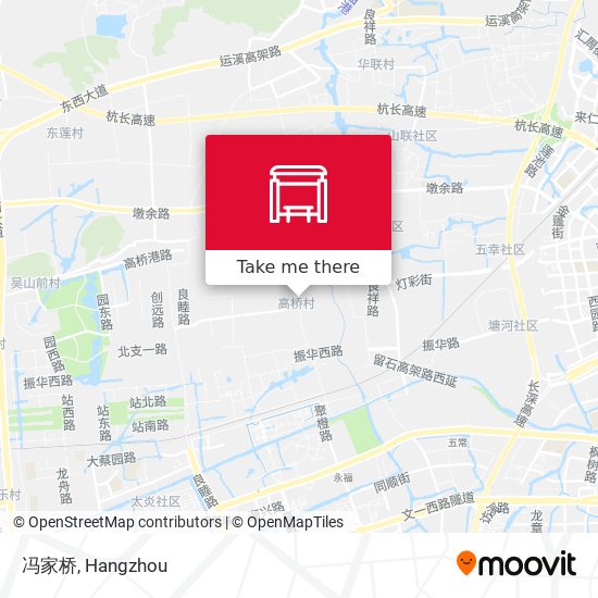 冯家桥 map