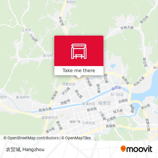 农贸城 map
