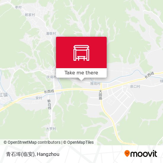 青石埠(临安) map