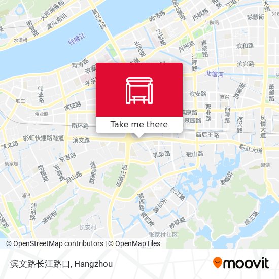 滨文路长江路口 map