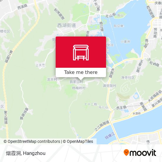 烟霞洞 map