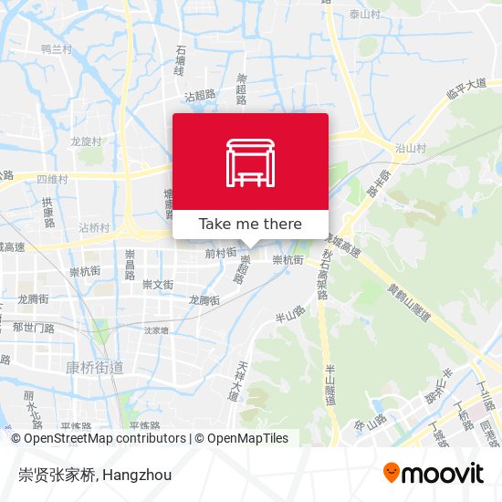崇贤张家桥 map