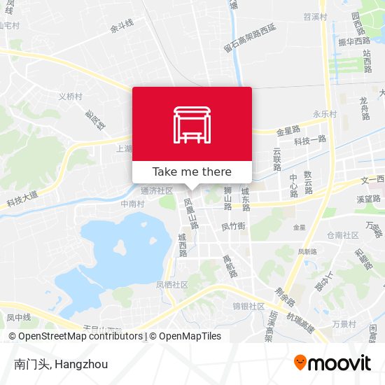 南门头 map