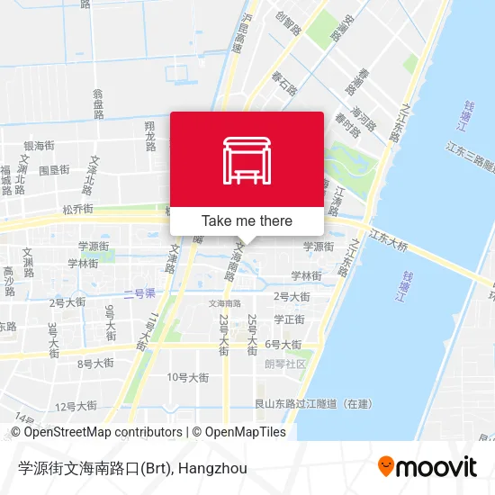 学源街文海南路口(Brt) map