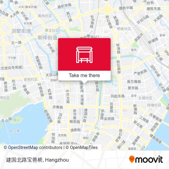 建国北路宝善桥 map