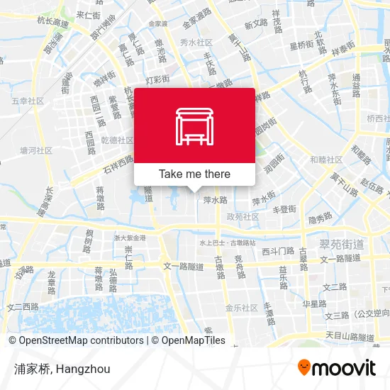 浦家桥 map