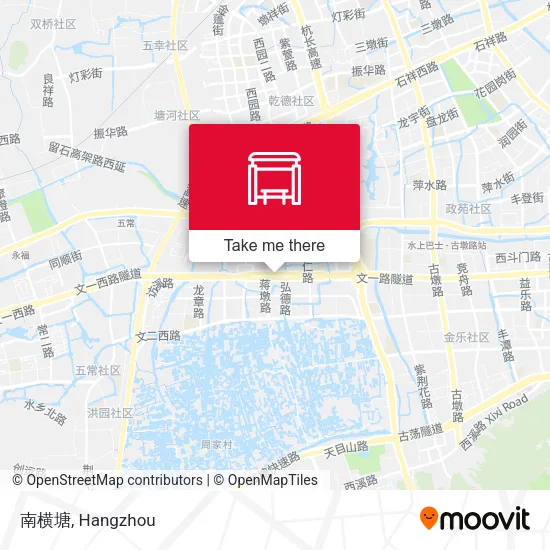 南横塘 map