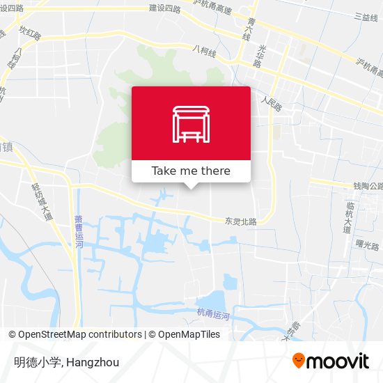 明德小学 map