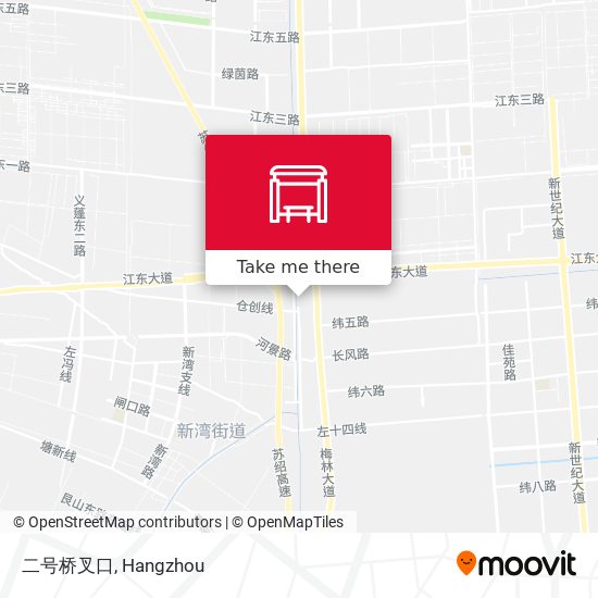 二号桥叉口 map