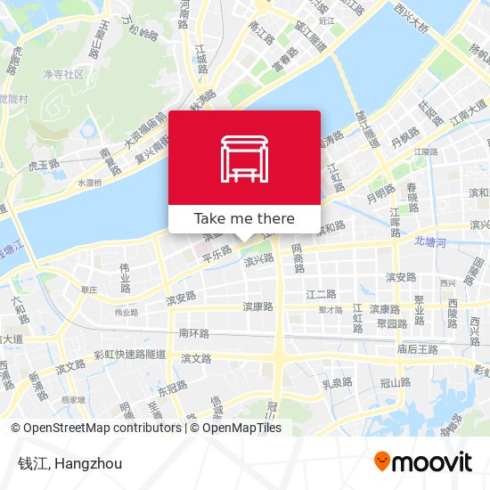 钱江 map