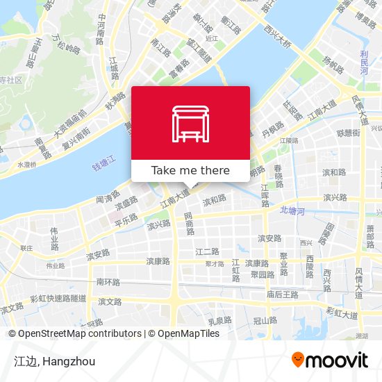 江边 map