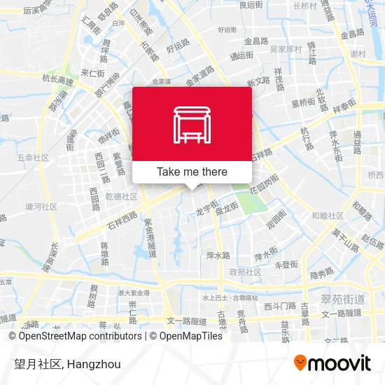 望月社区 map