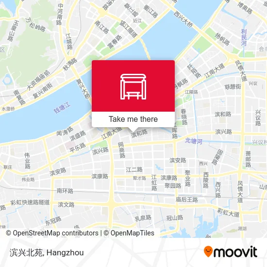 滨兴北苑 map