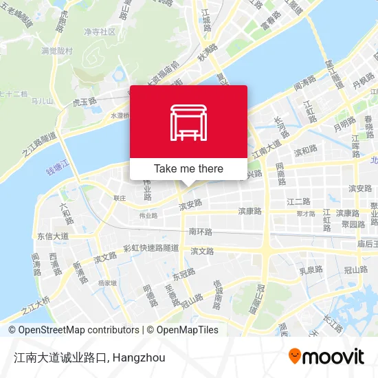 江南大道诚业路口 map