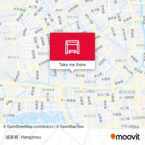 浦家桥 map
