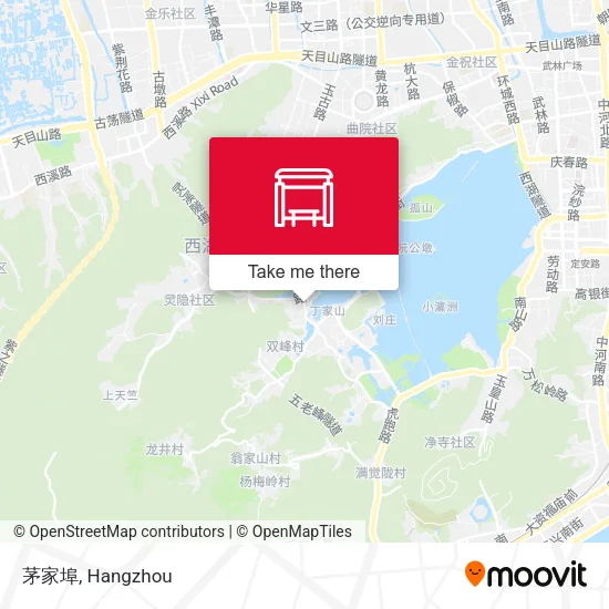 茅家埠 map