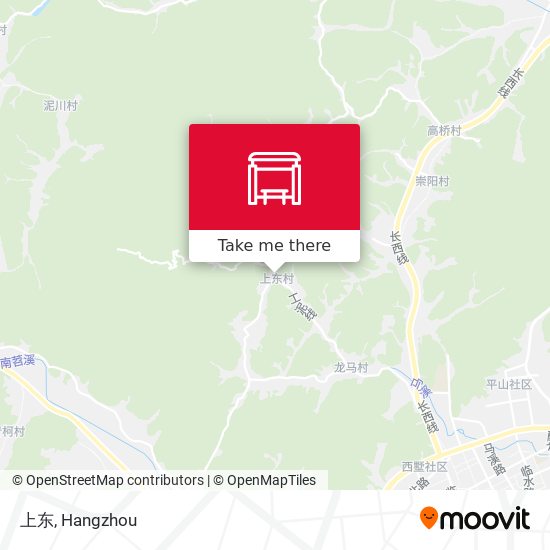 上东 map