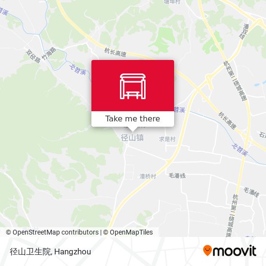 径山卫生院 map