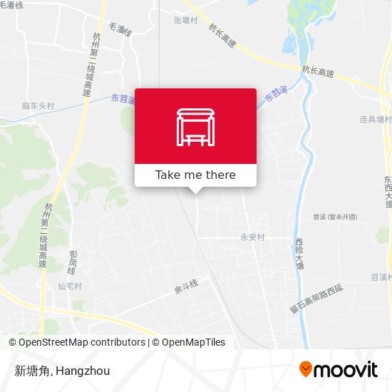 新塘角 map