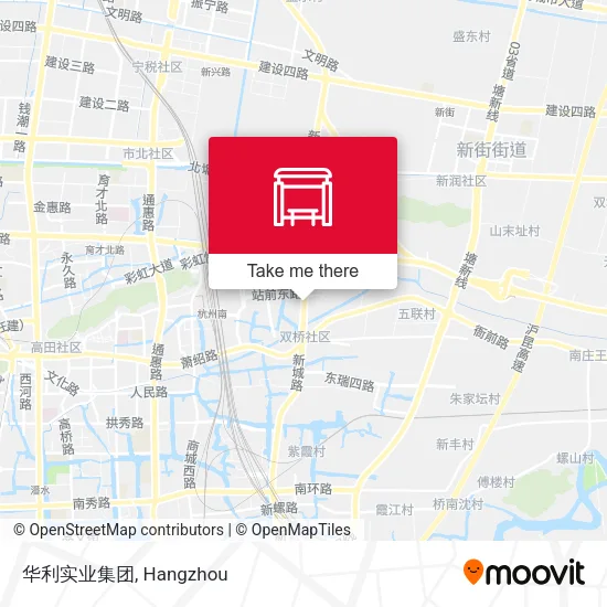 华利实业集团 map