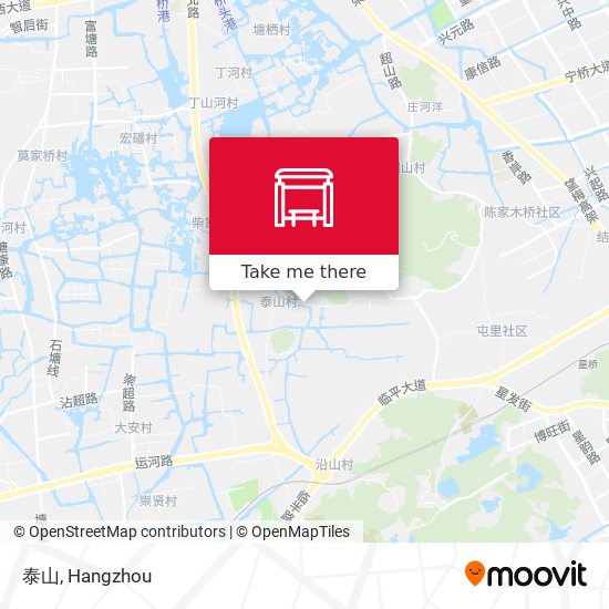 泰山 map