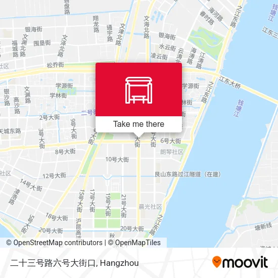 二十三号路六号大街口 map