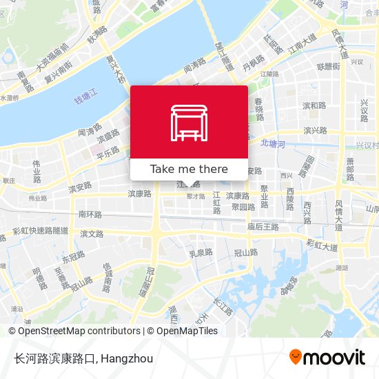 长河路滨康路口 map