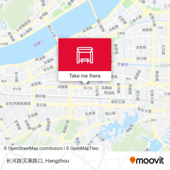 长河路滨康路口 map