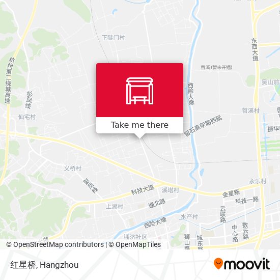 红星桥 map