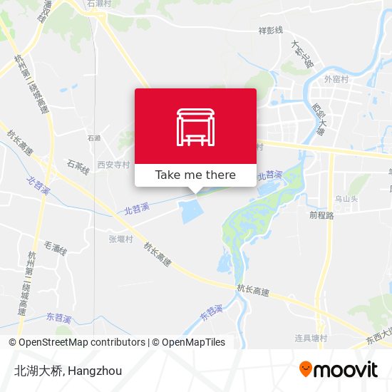 北湖大桥 map