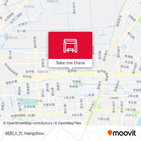 锦阳人力 map