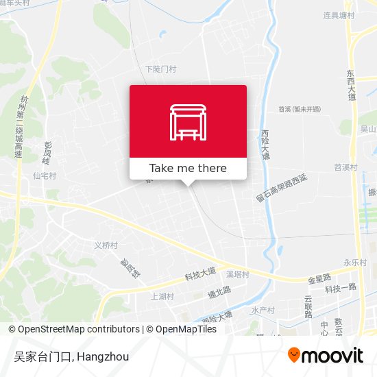 吴家台门口 map