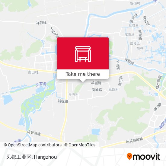 凤都工业区 map