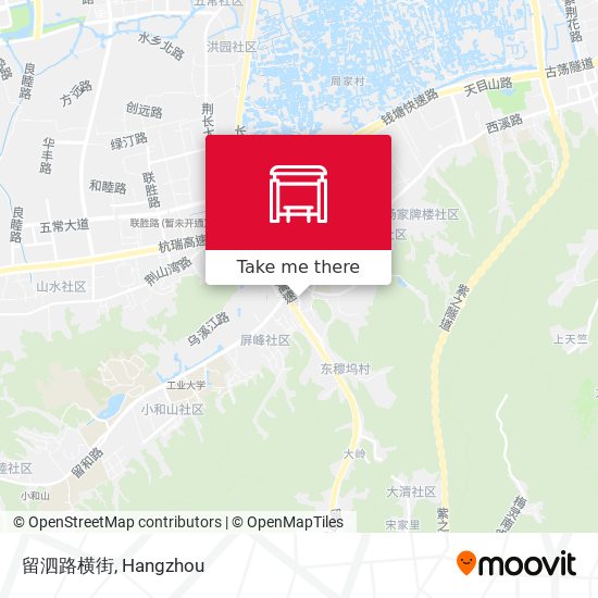 留泗路横街 map